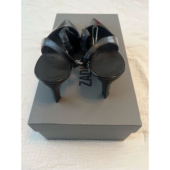 Zadig&Voltaire First Night 60mm slingback pumps NEW - Picture 9 of 13